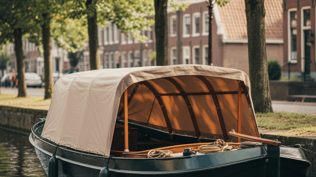 Geniet direct van zon en droogte op het water